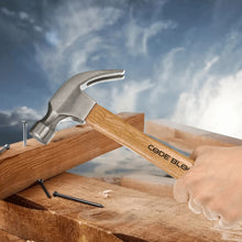Load image into Gallery viewer, Custom Wood Hammer with Laser Engraved Unique Gift for Fathers Day