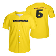 Load image into Gallery viewer, Mens Short Sleeve Baseball Jersey