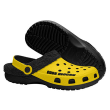 Load image into Gallery viewer, Adults Black Warm House Clog Winter Fur Lined Garden Slippers