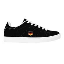 Load image into Gallery viewer, Mens Rubber Low Top Leather Sneakers