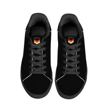 Load image into Gallery viewer, Mens Rubber Low Top Leather Sneakers