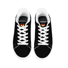 Load image into Gallery viewer, Mens Rubber Low Top Leather Sneakers