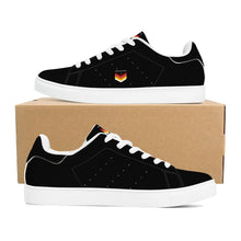 Load image into Gallery viewer, Mens Rubber Low Top Leather Sneakers