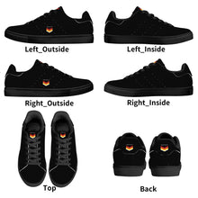 Load image into Gallery viewer, Mens Rubber Low Top Leather Sneakers