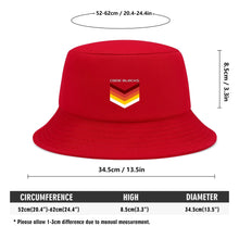 Load image into Gallery viewer, Mouth Bucket Hat Fishing Cap Fishermans Hat with Front Printed