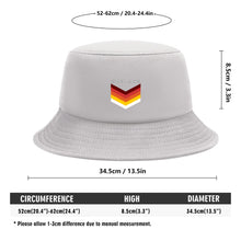 Load image into Gallery viewer, Mouth Bucket Hat Fishing Cap Fishermans Hat with Front Printed