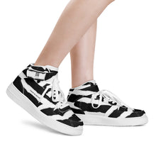 Load image into Gallery viewer, Mens Upgraded High Top Leather Sneakers