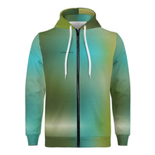 Load image into Gallery viewer, Mens All Over Print Classic Zip Hoodie