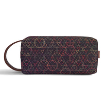 Load image into Gallery viewer, Travel PU Leather Toilettrie Bag Makeup Cosmetics Organizer