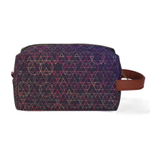 Load image into Gallery viewer, Travel PU Leather Toilettrie Bag Makeup Cosmetics Organizer