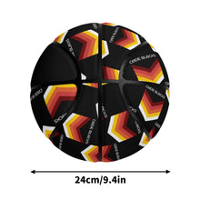 Load image into Gallery viewer, Premium Leather Basketball Gift with Sports Teams Flags Country Icon