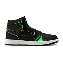 Load image into Gallery viewer, Mens Premium High Top Leather Sneakers