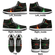 Load image into Gallery viewer, Mens Premium High Top Leather Sneakers