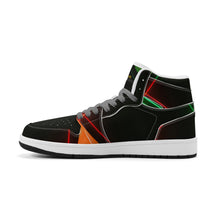 Load image into Gallery viewer, Mens Premium High Top Leather Sneakers