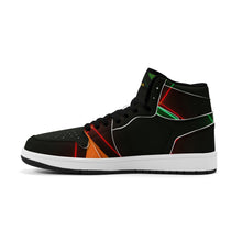 Load image into Gallery viewer, Mens Premium High Top Leather Sneakers