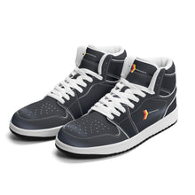 Load image into Gallery viewer, Mens Premium High Top Leather Sneakers