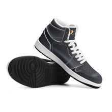 Load image into Gallery viewer, Mens Premium High Top Leather Sneakers
