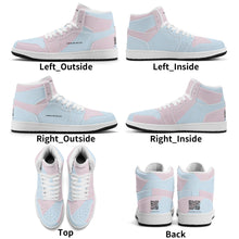 Load image into Gallery viewer, Mens Premium High Top Leather Sneakers