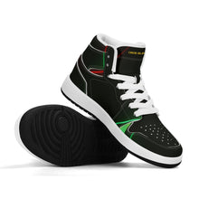 Load image into Gallery viewer, Children Premium High Top Leather Sneakers