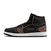 Load image into Gallery viewer, Mens Premium High Top Leather Sneakers