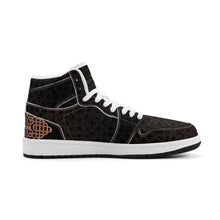 Load image into Gallery viewer, Mens Premium High Top Leather Sneakers