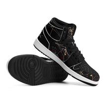 Load image into Gallery viewer, Mens Premium High Top Leather Sneakers