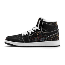 Load image into Gallery viewer, Mens Premium High Top Leather Sneakers