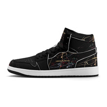 Load image into Gallery viewer, Mens Premium High Top Leather Sneakers