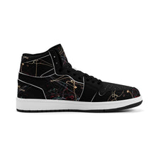 Load image into Gallery viewer, Mens Premium High Top Leather Sneakers