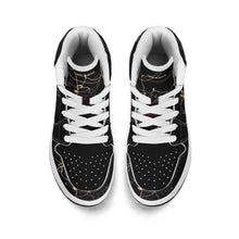 Load image into Gallery viewer, Children Premium High Top Leather Sneakers