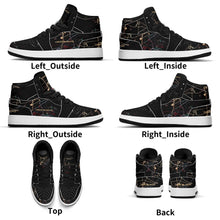 Load image into Gallery viewer, Children Premium High Top Leather Sneakers