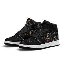 Load image into Gallery viewer, Children Premium High Top Leather Sneakers