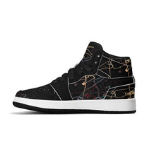 Load image into Gallery viewer, Children Premium High Top Leather Sneakers