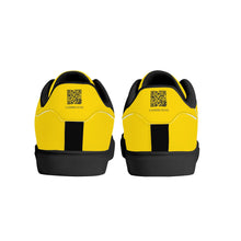 Load image into Gallery viewer, Mens Rubber Low Top Leather Sneakers