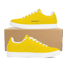 Load image into Gallery viewer, Mens Rubber Low Top Leather Sneakers