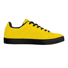 Load image into Gallery viewer, Mens Rubber Low Top Leather Sneakers