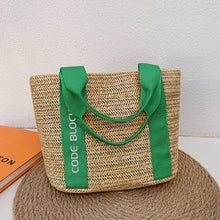 Load image into Gallery viewer, Embroidered Name Logo for Braided Bag Shoulder Bag In Travel and Beach