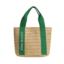 Load image into Gallery viewer, Embroidered Name Logo for Braided Bag Shoulder Bag In Travel and Beach