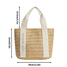 Load image into Gallery viewer, Embroidered Name Logo for Braided Bag Shoulder Bag In Travel and Beach
