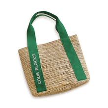 Load image into Gallery viewer, Embroidered Name Logo for Braided Bag Shoulder Bag In Travel and Beach