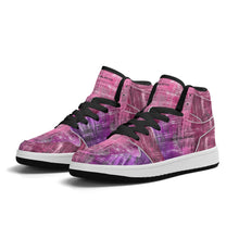 Load image into Gallery viewer, Children Premium High Top Leather Sneakers