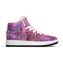 Load image into Gallery viewer, Children Premium High Top Leather Sneakers