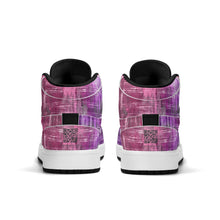 Load image into Gallery viewer, Children Premium High Top Leather Sneakers