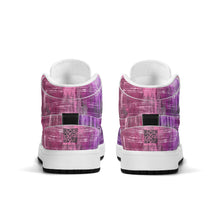 Load image into Gallery viewer, Children Premium High Top Leather Sneakers