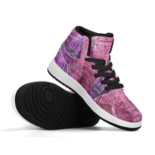 Load image into Gallery viewer, Children Premium High Top Leather Sneakers