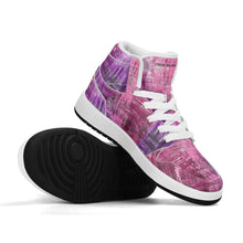 Load image into Gallery viewer, Children Premium High Top Leather Sneakers