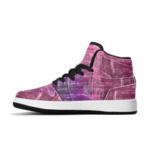 Load image into Gallery viewer, Children Premium High Top Leather Sneakers