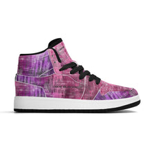 Load image into Gallery viewer, Children Premium High Top Leather Sneakers