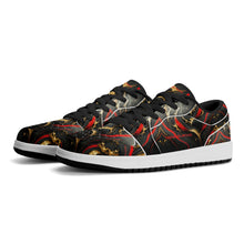 Load image into Gallery viewer, Mens Premium PU Leather Low Top Sneakers-V2