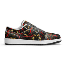 Load image into Gallery viewer, Mens Premium PU Leather Low Top Sneakers-V2